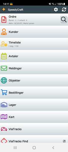 SpeedyCraft Mobile Screen 3