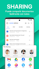 Captura de Pantalla 6 Word Office - PDF, Docx, XLSX android