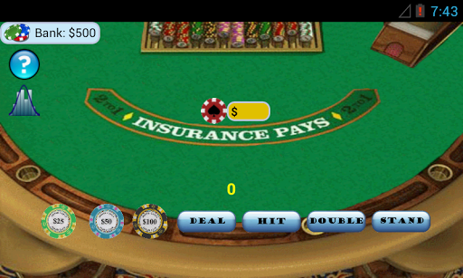 BlackJack 21 Screen 3