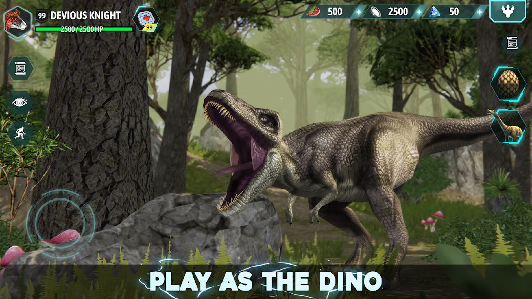 Dino Tamers - Jurassic MMO 2.25 APK + Mod (Free purchase / Free Craft) for Android