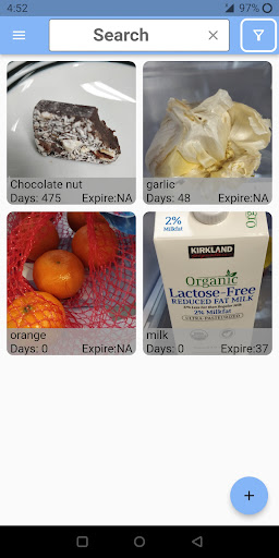 Food Inventory Tracker Screen 2
