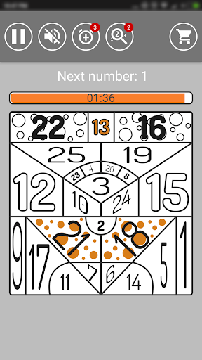 Android application Find Numbers | Puzzle Game screenshort