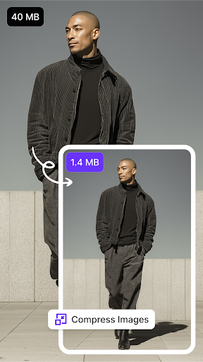 Shrink.media (Compress Images) Screenshot 1 - AppWisp.com