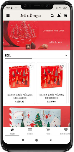Android application Jeff de Bruges screenshort