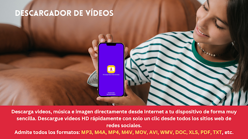 Android application Descargador de videos screenshort