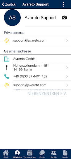Verband Deutsche Nierenzentren Screen 3