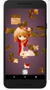 Cute Dolls Jigsaw Slide Puzzle  screenshots 1