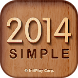 卓上カレンダー2014：シンプルカレンダー 「ウィジェット」 icon