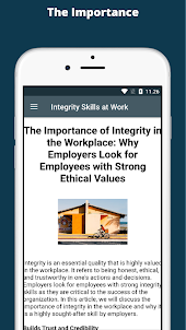 Integrity Skills at Work
