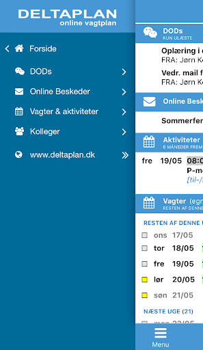 Android application DELTAPLAN screenshort