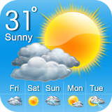 Accurate Weather Forecast and widget:Today Weather icon