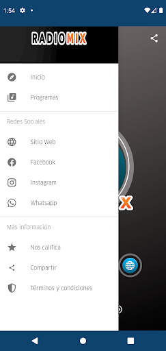 Radio Mix Chile Screen 3