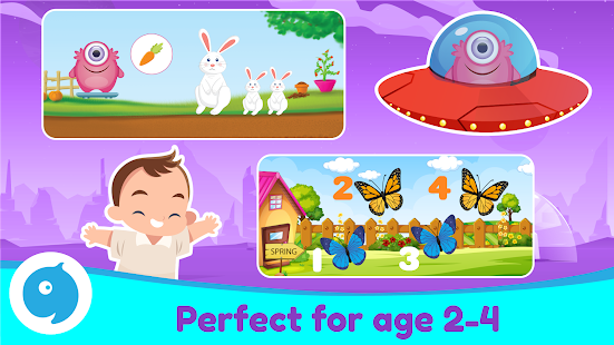 Pre kinder baby games for kids Screenshot