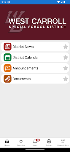 Android application WCSSD Connect screenshort