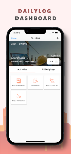 Construction Daily Log Screen 3