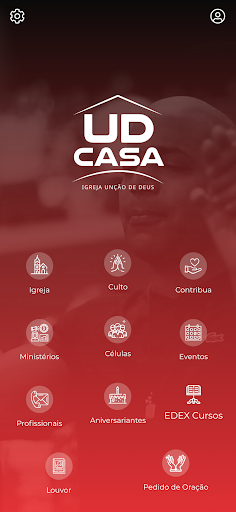 Android application UNÇÃO DE DEUS screenshort