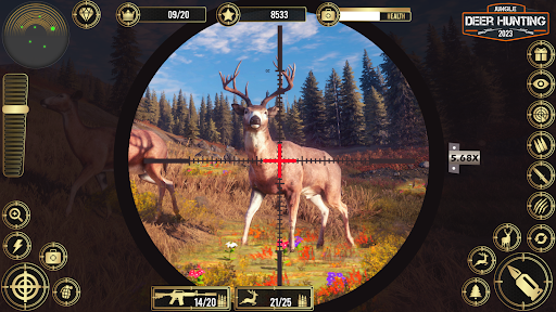 Jungle Deer Hunting Games 3D - Action - games