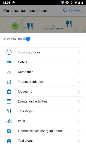 Paris Tourism and leisure Screen 2