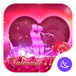 Pink Intimate Lover-APUS Valentine's Day Theme Apk