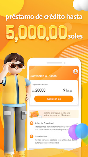 Picash-Credito Préstamo Screen 2