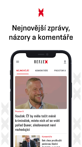 Android application Reflex screenshort
