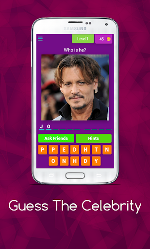Android application Guess The Celebrity screenshort