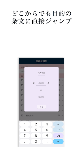 税務法規集：税務に特化したプロフェッショナル用六法 Screen 3