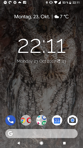 Android application Muzei - Bing Image of the Day screenshort