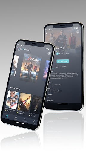 Android application Zomojo screenshort