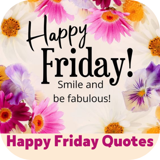 happy friday quotes logo