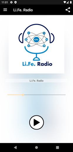 Android application Li.Fe. Radio screenshort