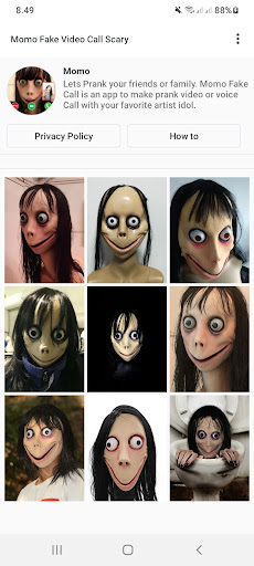 Momo Fake Video Call Scary
