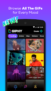 GIPHY: GIF & Sticker Keyboard & Maker Capture d'écran