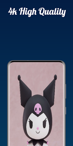 Android application Cute Kuroomi Wallpapers screenshort