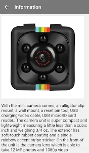 Sq11 Mini dv Camera Guide