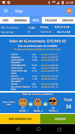 SIPY - SALES POINT ON YOUR SMA Screen 2