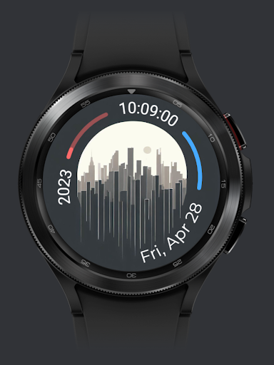 City Night Watch Face Screen 3