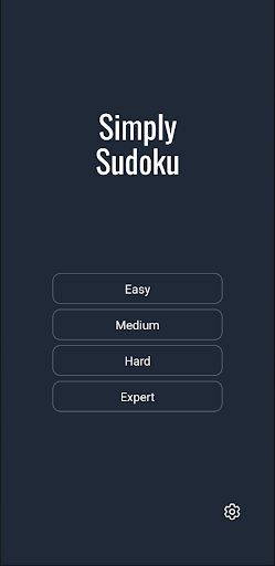 Android application Simply Sudoku screenshort