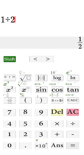 Math Scientific Calculator Screen 2