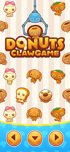Android application Donuts claw game screenshort