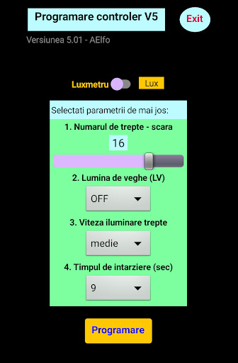 Android application Prog_V5 screenshort
