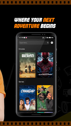 Begin.Watch Screen 2