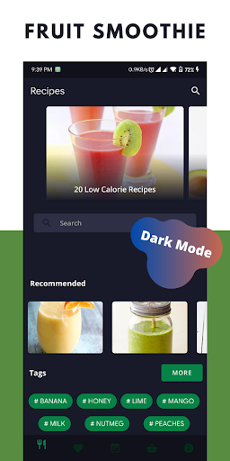 Fruit Smoothie Recipes Offline Screen 2