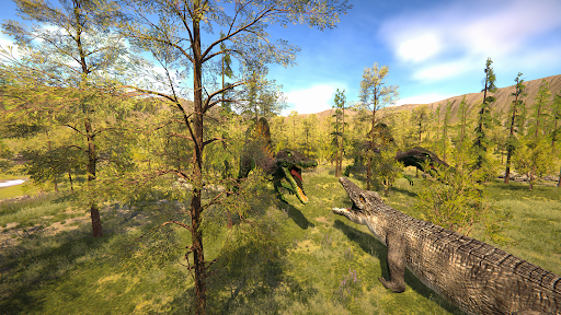 Android application Alligator Attack Dinos screenshort