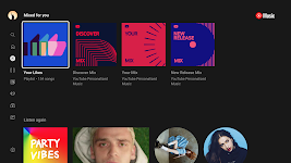 screenshot of YouTube Music