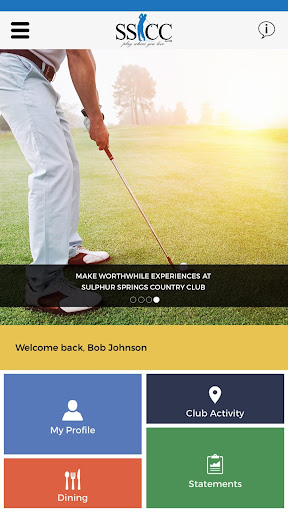 Android application Sulphur Springs Country Club screenshort