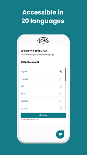 Android application iECHO screenshort