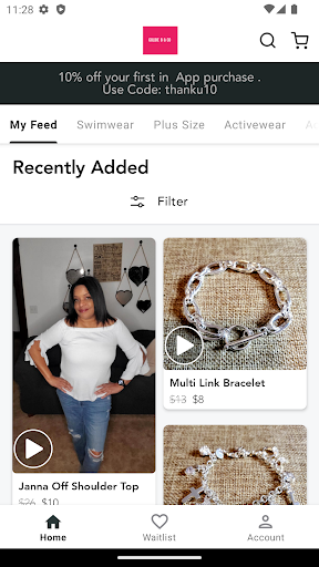 Android application Goldie B & Co screenshort