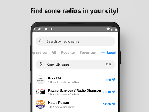 Radio Ukraine Online FM Screenshot 4 - AppWisp.com