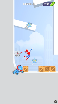 Rope Hero: Swing Man Game - Screenshot 2